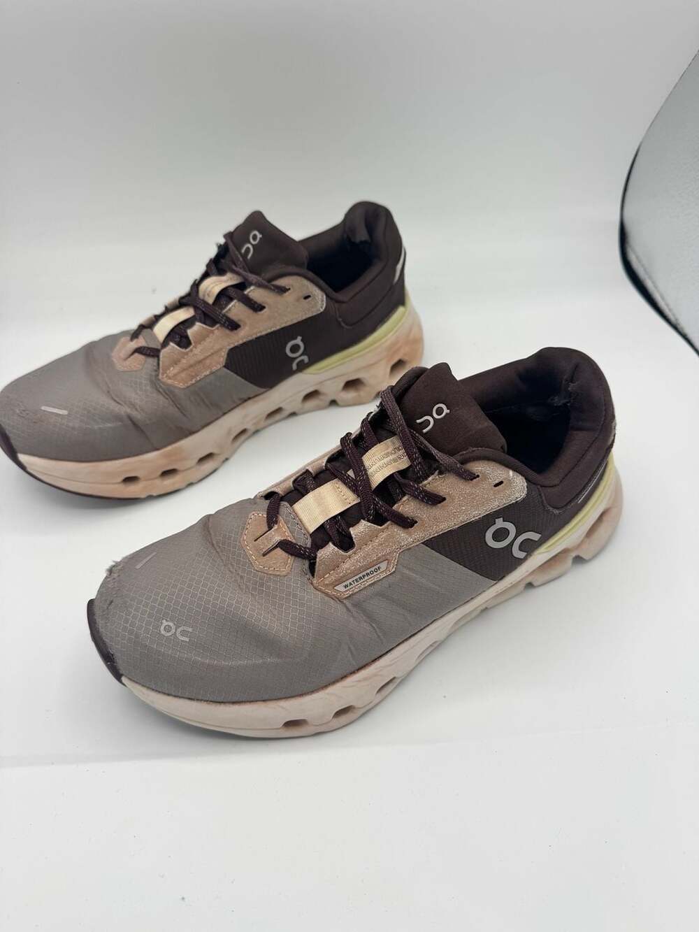 On Running Cloudrunner 2 Waterproof Size 7.5 Zinc Seedling Shoes